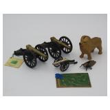Toy Cannons, Lion Bank and Game Board