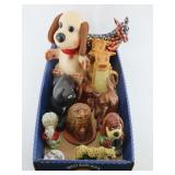 Animal Figurines And Banks