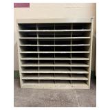 Metal Mail Sorter Cabinet