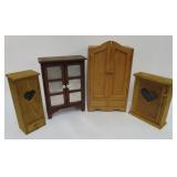 Miniature Wood Cabinets