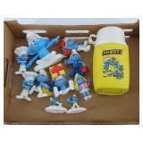 Smurfs Figures And Cup