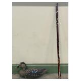 Fishing Rods And Duck Decoy