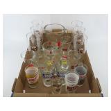 Beer Advertising Glasses