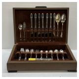 Rogers Silverplate Flatware Set