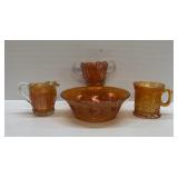 Carnival Glass Tableware