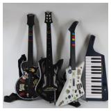 Guitar Hero And Rock Band Controllers
