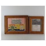Luray Virginia Framed Advertising