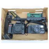 Nikon And Pentax Cameras