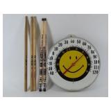 Thermometer And Drumsticks