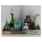 Decorative Vases and Glassware