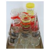 GM Glassware and Juice Pitcher