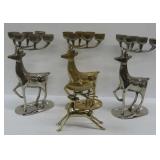 Deer Form Candelabras