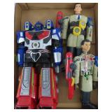 Transformer and Inspector Gadget Toys