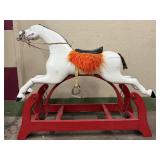 Wood Rocking Horse