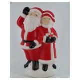 Santa And Mrs Claus Blow Mold