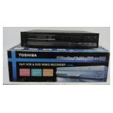 Toshiba VCR DVD And Pioneer CD Player