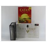 Catan Destiny And Skyrim Game lot