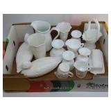 Milk Glass Tableware And Decor