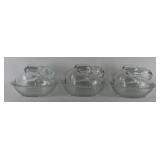 Clear Glass Rabbit On Nest