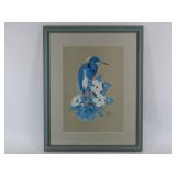 Framed Bird Print