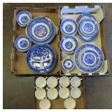 Blue Willow Dinnerware Assortment