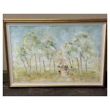 Scott Signed Landscape Oil Painting