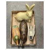 Rabbit And Duck Decor