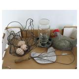 Chicken Decor And Egg Basket