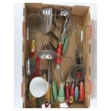 Selection Of Vintage Kitchen Utensils