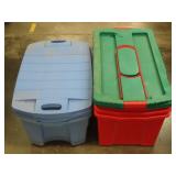 Rubbermaid And Holiday Storage Totes