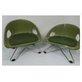 Pair of Cosco Molded Childs Chairs