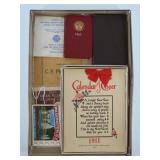 Vintage Ephemera And Pocket Books
