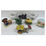 Ceramic Planters And Figurals