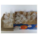 Lead Crystal Holiday Figures