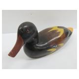 Painted Wood Duck Decoy