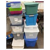 Selection Of Storage Totes