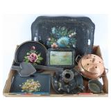 Decorative Metalware And Copper Pieces