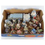 Winter Snowman Figurines