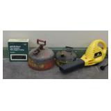 McCulloch Blower And Garage Items