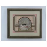 P Buckley Moss Sleigh Print