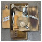 Kitchen Utensils And Knife Block