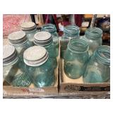 Blue Ball Mason Jars