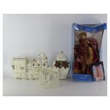 Holiday Ceramic And Angel Decor