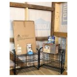 Wire Shelving and Hardware Lot