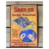 Snap-on Socket Wrench Sign