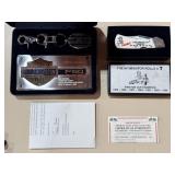 Dale Earnhardt Knife And Auto Set