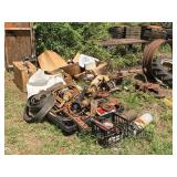 Tractor Parts and Scrap Metal