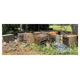 Military Metal Parts Cabinets