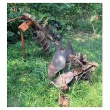 Post Hole Auger & Two-Bottom Plow