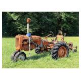 Allis-Chalmers Tractor with Sickle Mower